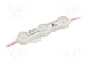 LED; green; 1.2W; IP68; 12VDC; 160°; No.of diodes: 3; Case: 5730