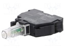 Illuminating unit; 22mm; Harmony XB4; -25÷70°C; Illumin: LED