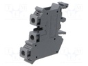 Splice terminal: rail; screw terminal; polyamide; TS32,TS35; 800V
