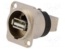 Adapter; USB A socket-front,USB B socket-back; FT; USB 2.0