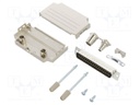 D-Sub; PIN: 37; male; shielded,metalized; straight; soldering
