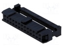 Plug; IDC; female; PIN: 26; IDC; for ribbon cable; 1.27mm
