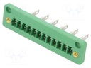 Pluggable terminal block; 3.81mm; ways: 12; straight; socket; male