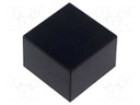Enclosure: designed for potting; X: 42mm; Y: 42mm; Z: 28.8mm; ABS