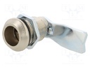 Lock; zinc and aluminium alloy; Kind of insert bolt: D5