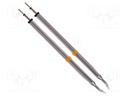 Tip; bent conical; 0.4mm; 350÷398°C; for TZ-KIT-2 hot tweezers
