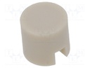 Microswitch TACT; Ø6mm; round; ivory