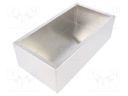 Enclosure: multipurpose; X: 127mm; Y: 241mm; Z: 76mm; 1444; steel