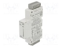 Programmable relay; IN: 4; OUT: 4; OUT 1: relay; 24VDC; DIN; IP20