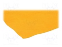 Upholstery cloth; 1500x700mm; yellow; self-adhesive