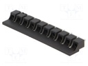 Screw bridge; Application: ZUG-6; ways: 10; black