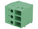 PCB terminal block; straight; 7.62mm; ways: 3; on PCBs; 4mm2; 32A