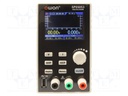 Power supply: programmable laboratory; Channels: 1; 0÷60VDC; 0÷5A