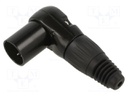 RAMP 5P XLR MALE PLUG BLACK