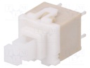 Switch: keypad; Pos: 2; DPST; 0.1A/32VDC; white; Illumin: none; none
