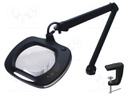 Tool: desktop magnifier with backlight; ESD; 230VAC; Mag: x2.25