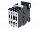 Contactor: 3-pole; NO x3; Auxiliary contacts: NO; 110÷120VAC; 9A