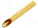 Test probe socket; Contact plating: gold-plated; KS-113; 23mm