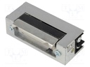Electromagnetic lock; V: with adjustable hook; W: 21.5mm; H: 67mm