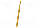Test needle; Operational spring compression: 8mm; 5A; Ø: 1.3mm