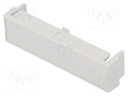 Terminal cover; w/o holes; grey