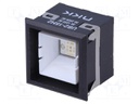 Switch: push-button; Pos: 2; SPDT; 5A/125VAC; ON-(ON)