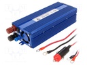 Converter: automotive dc/ac; 400W; Uout: 230VAC; Out: mains 230V