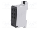 Splice terminal: distribution block; OJL; ways: 1; terminals: 8