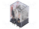 Relay: electromagnetic; DPDT; Ucoil: 48VDC; Icontacts max: 10A