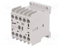 Contactor: 4-pole; Auxiliary contacts: NC x2,NO x2; 230VAC; 10A