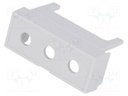 Terminals cover; 2M Modulbox XTS,2M Modulbox XTS Compact; grey