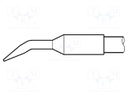Tip; bent conical; 0.4mm; longlife