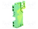 Splice terminal: rail; 0.2÷2.5mm2; ways: 1; terminals: 2; Width: 5mm