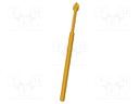 Test needle; Operational spring compression: 8mm; 5A; Ø: 2mm; 1.5N