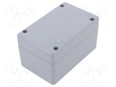 Enclosure: multipurpose; X: 82mm; Y: 130mm; Z: 72mm; Klippon® K