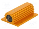 Resistor: wire-wound; with heatsink; screw; 12.4Ω; 100W; ±5%