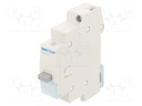 Module: pushbutton switch; 230VAC; 16A; DIN; monostable