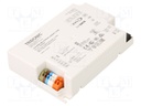 Power supply: switched-mode; LED; 60W; 34.3÷54VDC; 900÷1750mA