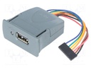 Module: USB; Vinculum; 5VDC; 41.3x41.8x20.5mm