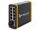 Industrial module: switch Ethernet; unmanaged; 5÷30VDC; RJ45
