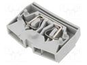 Terminal block; ways: 1; 0.08÷2.5mm2; spring clamp; 800V; 24A
