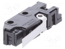 Microswitch SNAP ACTION; with lever; SPST-NO; OFF-(ON); Pos: 2
