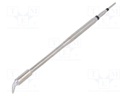 Tip; bent chisel; 1.2x0.7mm