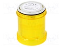 Signaller: lighting; bulb BA15D; yellow; Usup: 12÷250VDC; IP66