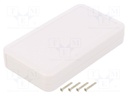 Enclosure: multipurpose; X: 76mm; Y: 27mm; Z: 135mm; LC; ABS; white
