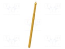 Test needle; Operational spring compression: 8mm; 5A; Ø: 1.8mm
