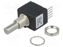 Encoder: optical; THT; 128imp/revol; two phase A and B; -40÷75°C