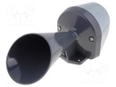 Signaller: sound; membrane siren; 230VAC; 100dB; Series: HTG; IP65