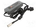 Power supply: switched-mode; LED; 200W; 42VDC; 4.75A; OUT: 1; 94%