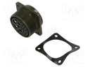 Connector: circular; Series: DS/MS; socket; female; silver plated